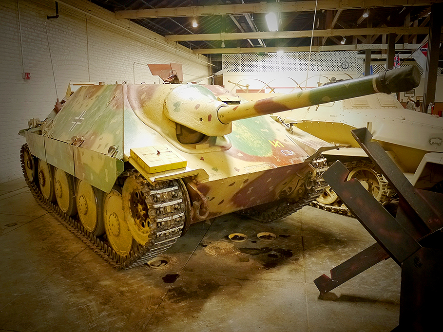 Jagdpanzer 38 Hetzer in einem Museum