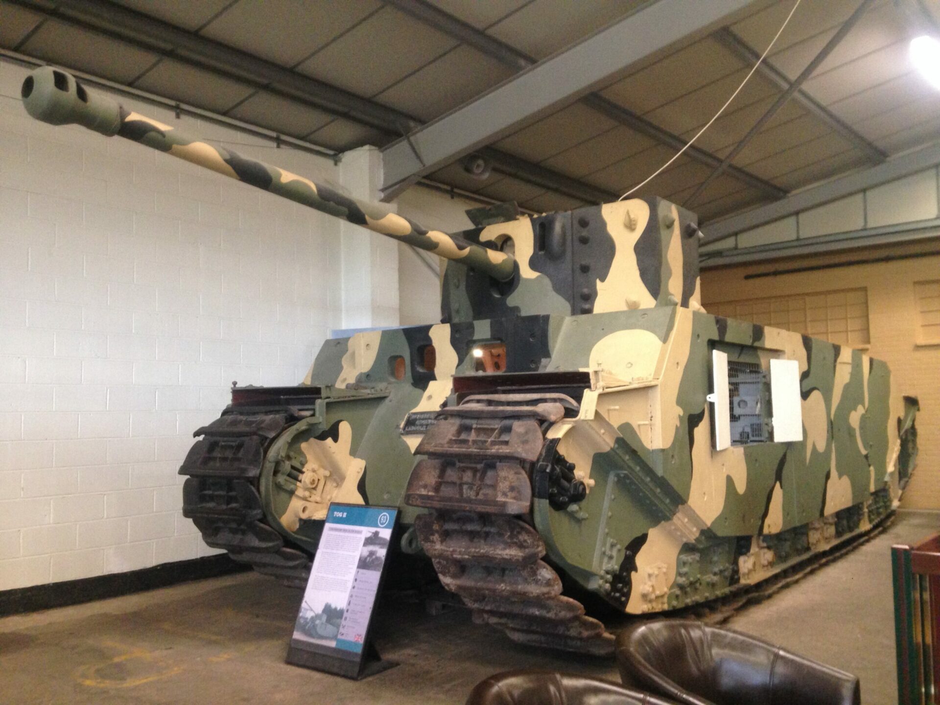 tog 2 in einem museum