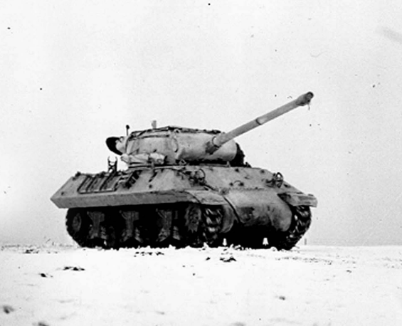 m36 jackson in winterlicher landschaft