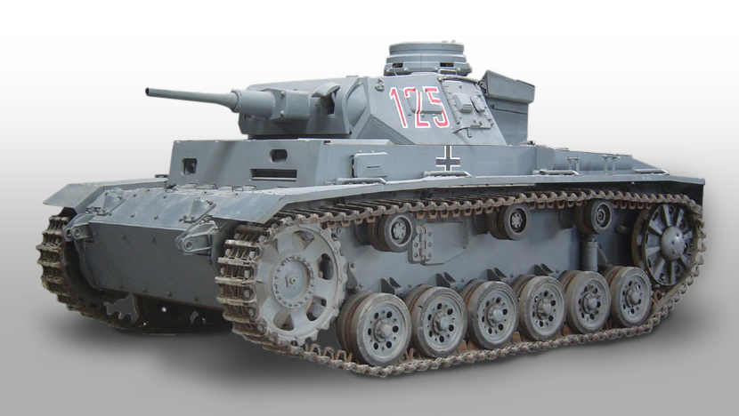 panzer 3 in hellgrau