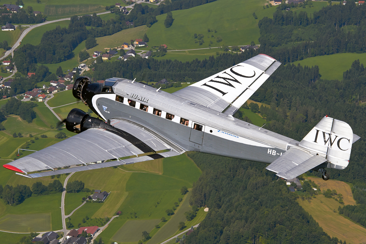 Junkers Ju52 in der Luft