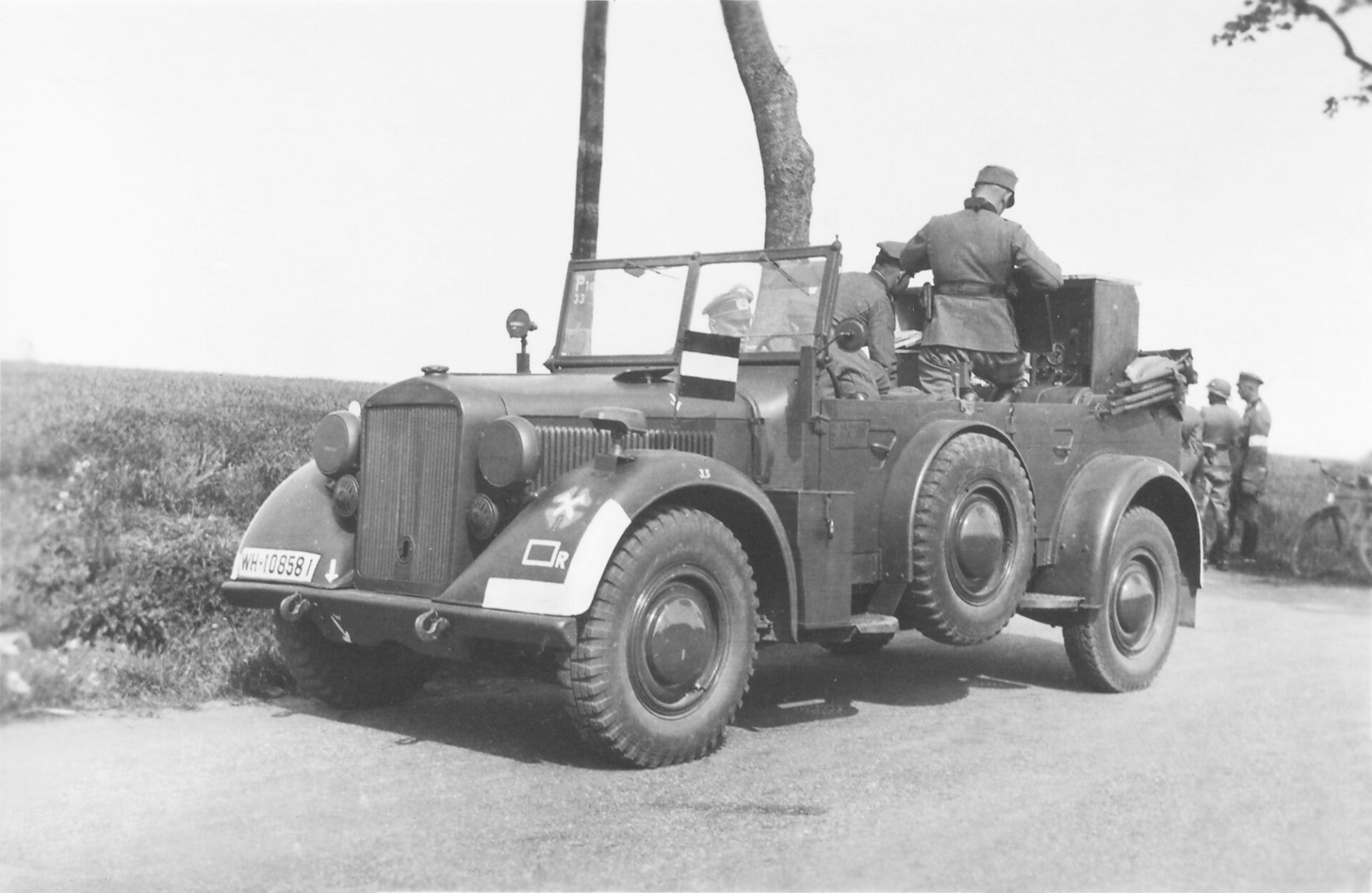 Horch 901 im Einsatz bei der Wehrmacht