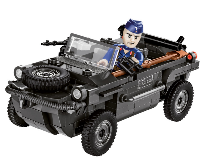 schwimmwagen von cobi in schwarz