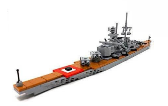 bismarck von modbrix seitenansicht