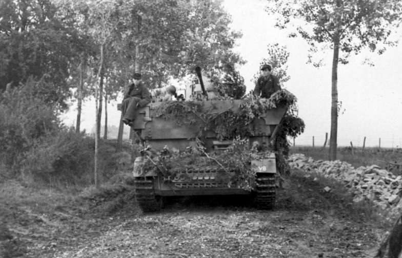 s/w aufnahme des flakpanzer 4 möbelwagen