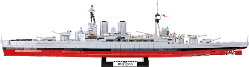 hms hood von cobi aufgeständert