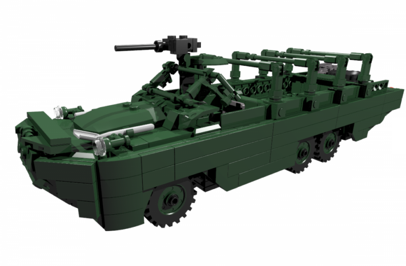 gmc dukw von bluebrixx in grün