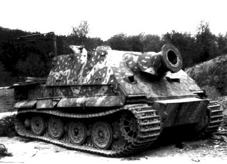 sturmtiger mit tarnbemalung