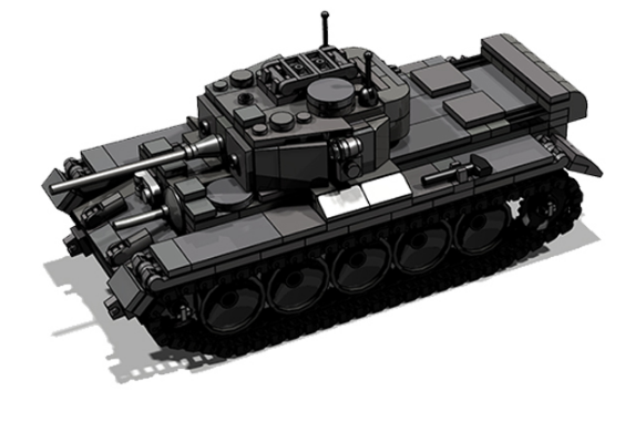 cromwell tank aus klemmbausteinen